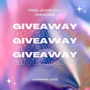 🎉 FREE JEWELRY AND SKINCARE GIVEAWAY PLUS FREE SHIPPING 🎉@JOHANNA_ELISE